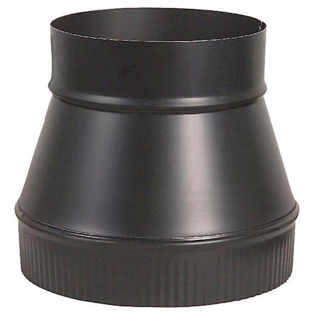 Imperial Mfg Imperial 7 in. D X 8 in. D Galvanized Steel Stove Pipe Increaser BM0063